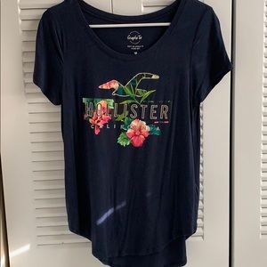 Hollister Blue Short Sleeve Shirt